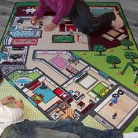 Tapis enfant  maison