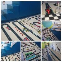 Tapis enfant circuit design