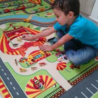 Tapis enfant cirque