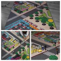 Tapis enfant ville