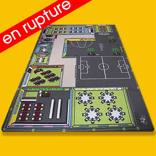 Tapis de jeu école