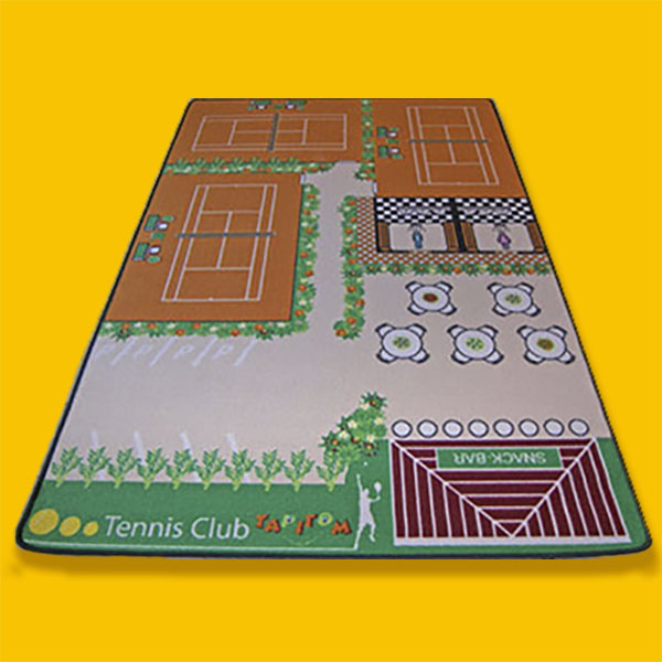 Tapis enfant tennis