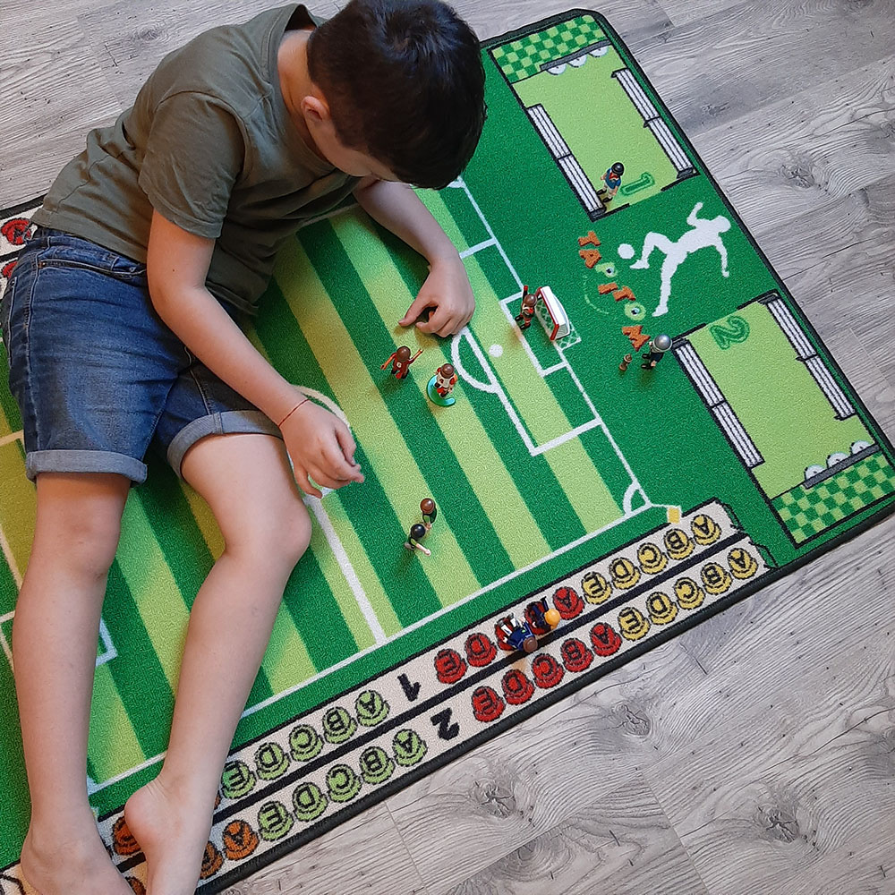 tapis enfant foot