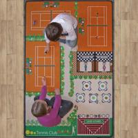 Tapis enfant tennis