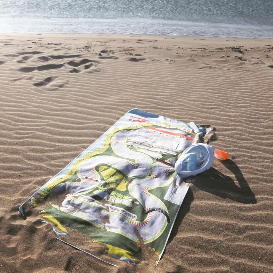 serviette plage enfant