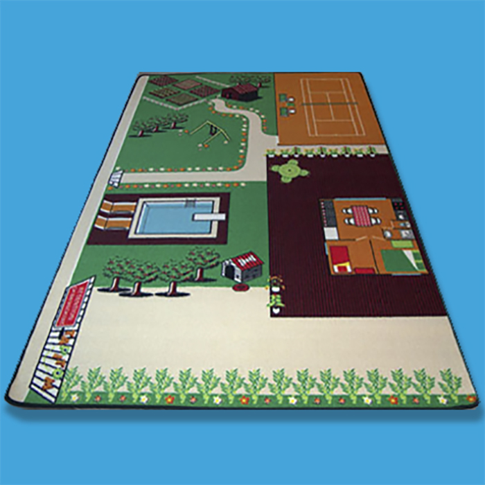 Tapis enfant jardin